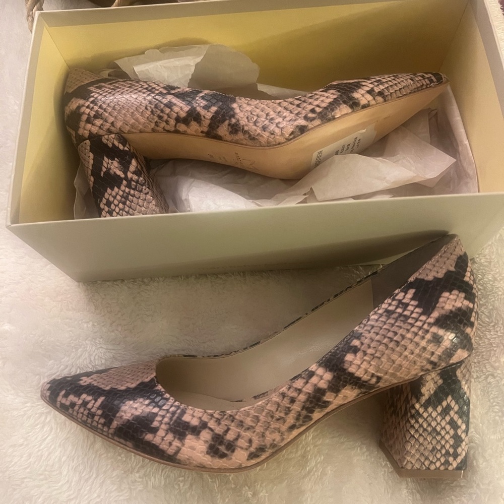 Marc fisher brand new pointy toe block heel